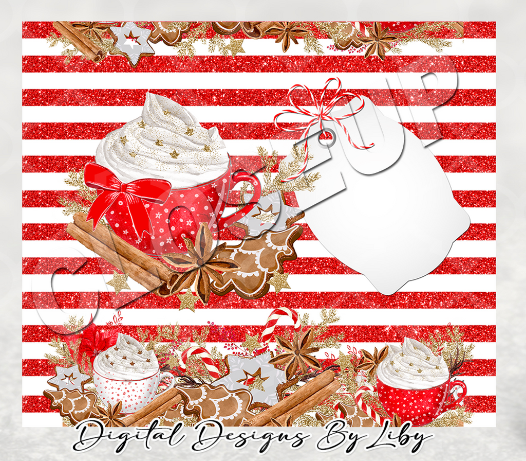 CHRISTMAS LATTE CHEER 20oz SKINNY n MUG