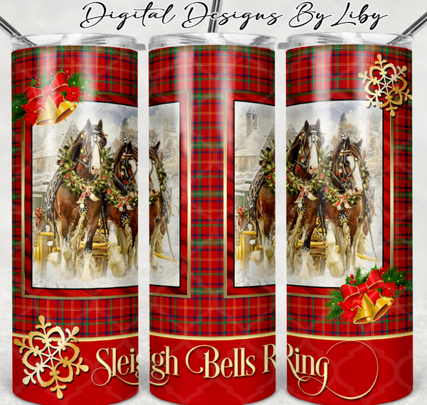 SLEIGH BELLS RING SKINNY TUMBLER & MUG Designs