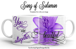 Song of Solomon Mug Template