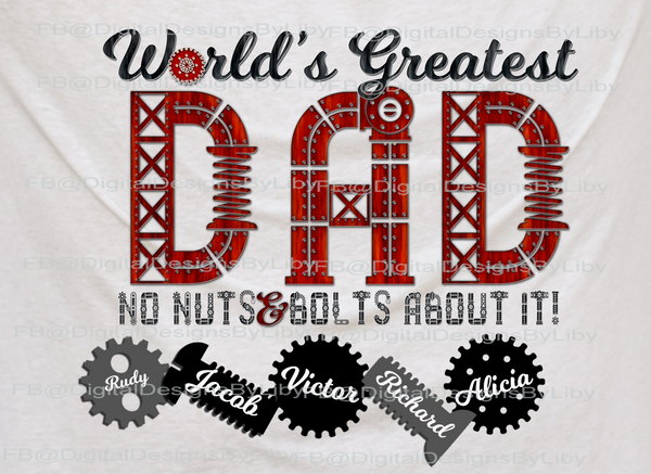 World's Greatest Dad & Grandpa T-Shirt & Mug Designs 3