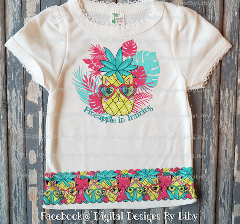 PINEAPPLE IN TRAINING (Design for T-Shirts, Mugs & More!)