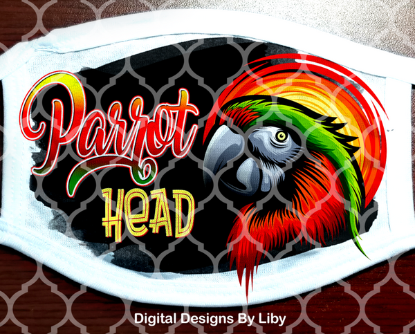 PARROT HEAD (2 Full & 2 Center Designs)