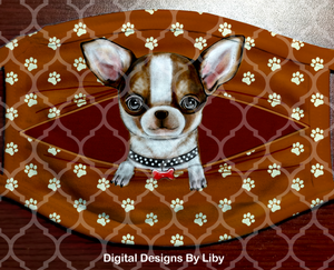 PEEK-A-BOO PETS Chihuahua (Center & Full Designs)