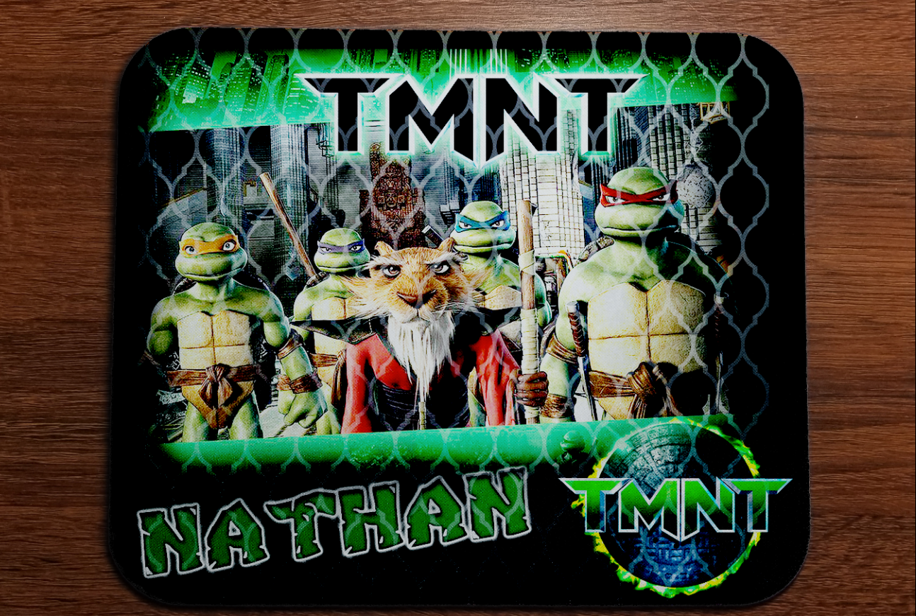 TMNT MOUSE PAD ONLY DESIGN