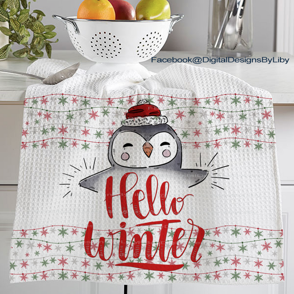 HELLO WINTER! MEGA BUNDLE (Mug, Coasters, Potholder, Towels & More)