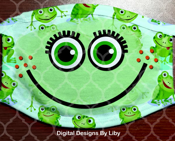 GOOGLY EYES FROGS (Full & Center Designs)